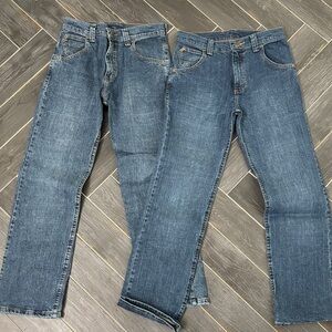 Wrangler Kids Denim Jeans- 2 pair Lot